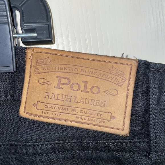 Polo RL Denim 36x34 Black Jeans - Picture 3 of 8